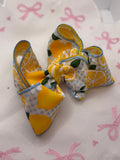 Lemon Bow(6inch clip)